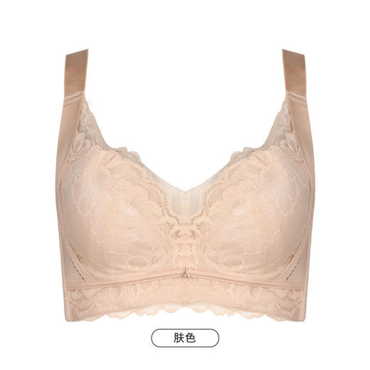 都市丽人美体纤塑CD杯适穿蕾丝调整型文胸超薄款3/4杯塑身文胸无钢圈内衣五排扣LJ33M8 商品图5
