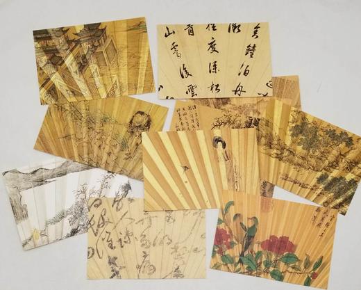 《台北故宫明信片10种》，台北故宫2013年—2021年印制。具体名称如下：
 
1：清院本清明上河图明信片
2：定州花瓷明信片
3：瓶盆风华明信片
4：花想容明信片
5：毫素风采明信片
6：范宽及其 商品图8