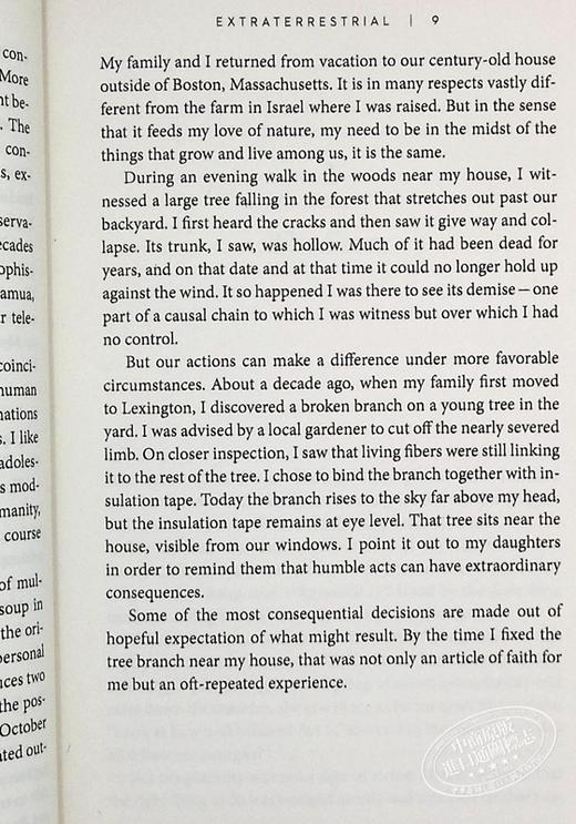 预售 【中商原版】天外来客 英文原版 Extraterrestrial The First Sign of Intelligent Life Beyond Earth ABRAHAM LOEB 商品图7