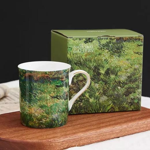 The National Gallery大师系列 高更苹果 梵高长草地 骨瓷马克杯320ml 商品图3
