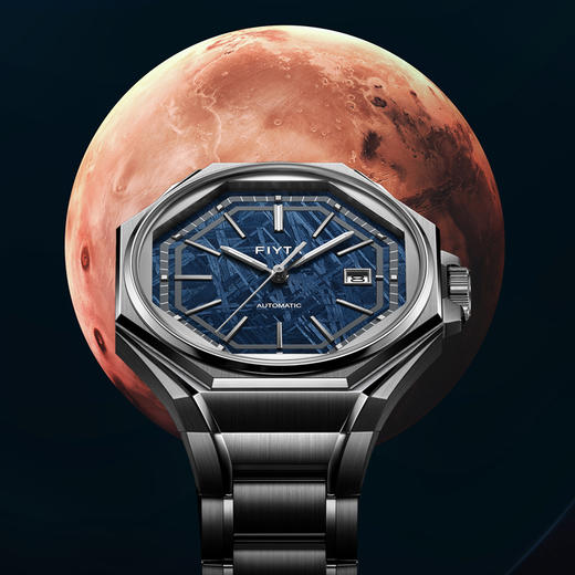 飞亚达航天系列火星500纪念款腕表机械男表陨石盘 商品图0