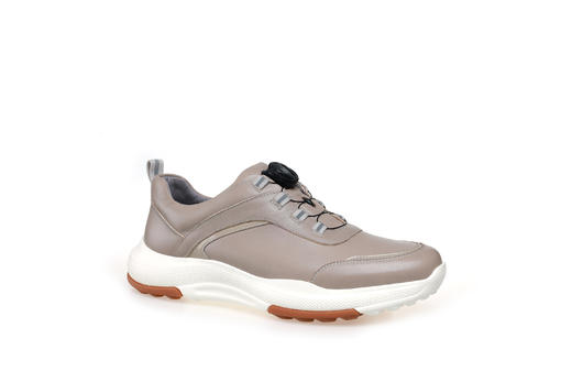 豪麟名鞋奥莱迪嘉男鞋牛皮革休闲鞋DJMTA32MX001灰色  原价1960元 商品图0