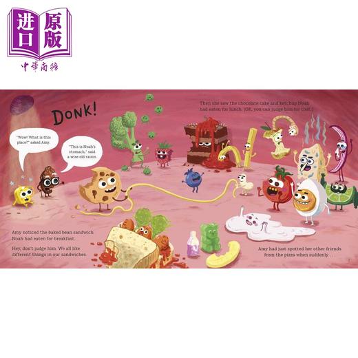 【中商原版】艾米被吃掉了 Henry Paker：Amy Gets Eaten 英文原版 儿童知识绘本 亲子图画书 精品绘本 让人大笑的图画书 商品图4