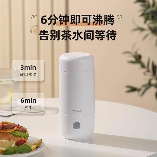 艾罗赫柏电热水壶烧水壶小型迷你旅行便携式家用加热水杯水壶 商品图3