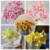 【百事合意】希亚拉重瓣百合3朵+罗蒂百合8-10朵+黄天霸百合8-10朵+黄帝百合3-5朵+迷你向日葵3支/份 商品缩略图0