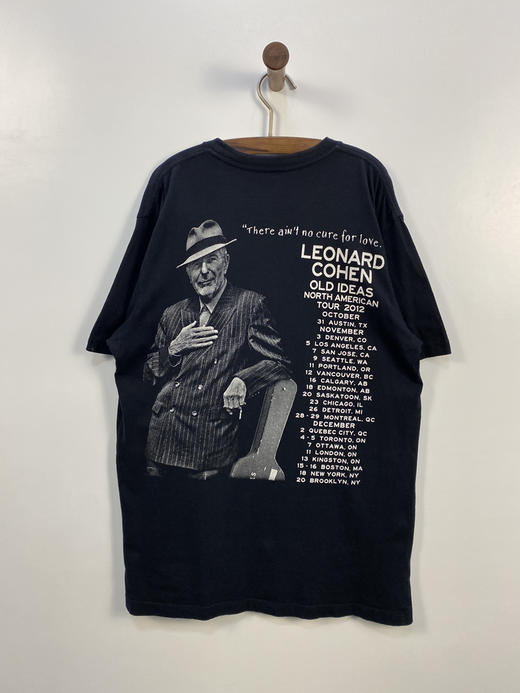 LEONARD COHEN 李欧纳·柯恩 创作歌手 短袖T恤 _SST(L) 商品图3