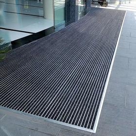 铝合金地垫嵌入式防尘垫除尘刮泥垫门口商用入户门家用平铺式定制