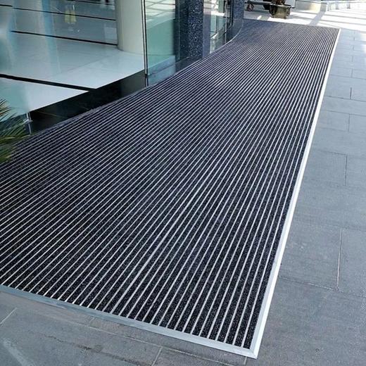 铝合金地垫嵌入式防尘垫除尘刮泥垫门口商用入户门家用平铺式定制 商品图0