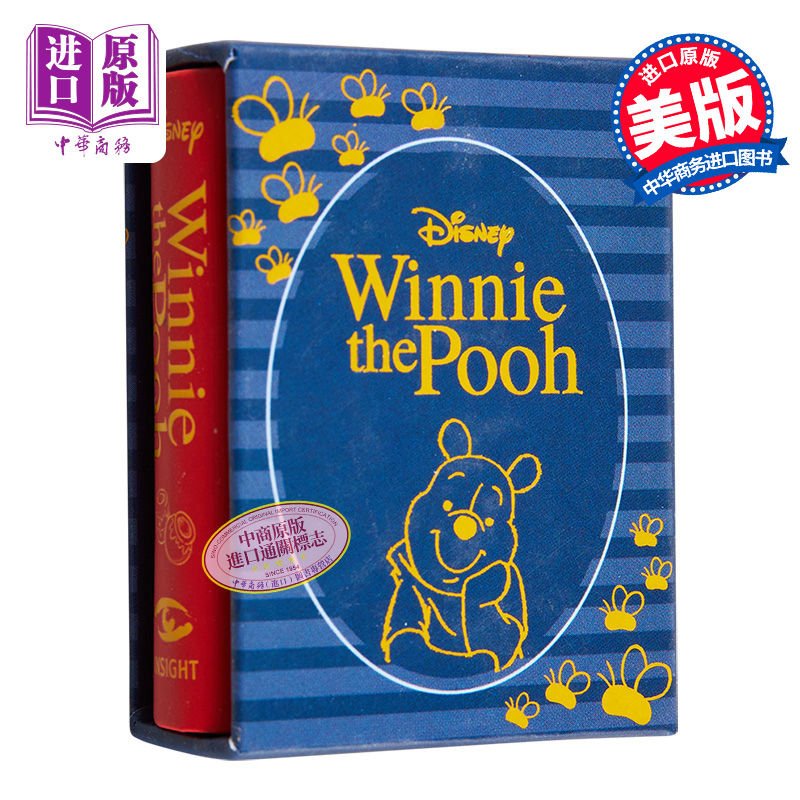 【中商原版】迪士尼小熊维尼迷你书 Disney Winnie the Pooh Tiny Book 英文原版 Insight Editions 中商原版