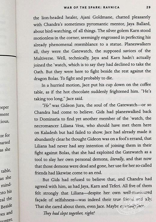 【中商原版】万智牌 官方小说 拉尼卡火花之战 Magic The Gathering Ravnica 英文原版 Greg Weisman 商品图7