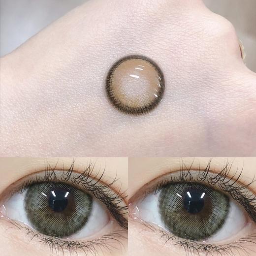 Moonen leen【香芒棕】年抛  纯欲高光闷青棕 羽毛边大直径 商品图1