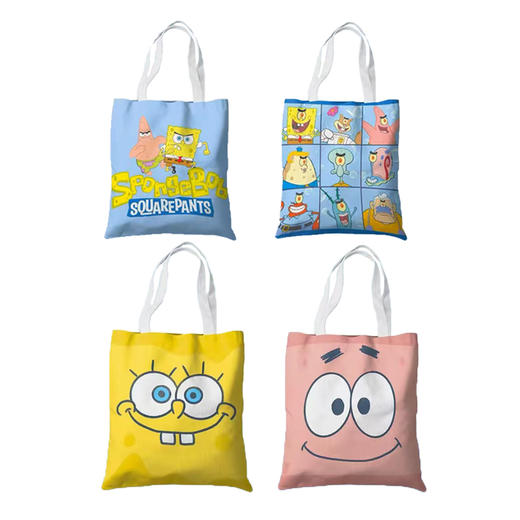 海绵宝宝帆布手提袋 商品图0