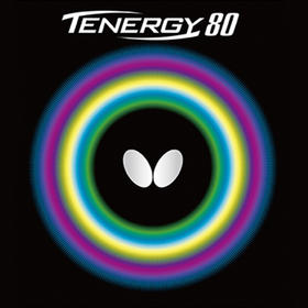 蝴蝶Butterfly TENERGY 80 （05930）T80 涩性反胶乒乓球套胶