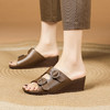 夏季新款，简约坡跟凉拖鞋XYM-k776 商品缩略图1