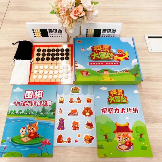【完课即赠礼盒】爱棋道 | 少儿围棋体验课 | 6节课学会下围棋（0基础启蒙体验） | 2节真人站立式直播课+4节AI动画课 | 多达30天的专享AI对弈时长 商品图2