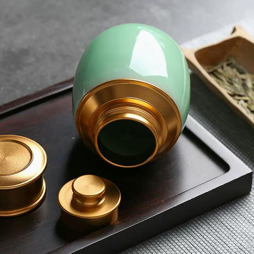 青瓷小杯罐【单瓷 • 30g】18元 一个/满30个包邮 商品图1