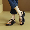 舒适百搭，平底休闲厚底罗马凉鞋NJMK-K186 商品缩略图0