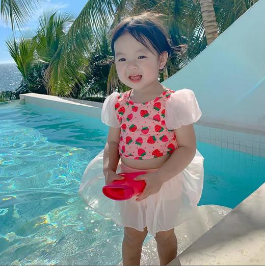 夏3051女小童连体泳衣A230601（100-140码） 商品图1