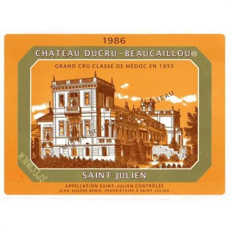 Ducru Beaucaillou 宝嘉龙城堡红葡萄酒 1986 商品图0