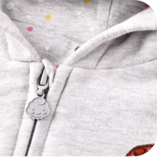 棉果果春秋款女童对开外套M322181218501 商品图2