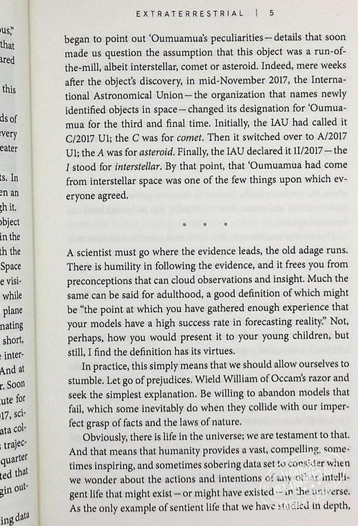 预售 【中商原版】天外来客 英文原版 Extraterrestrial The First Sign of Intelligent Life Beyond Earth ABRAHAM LOEB 商品图5