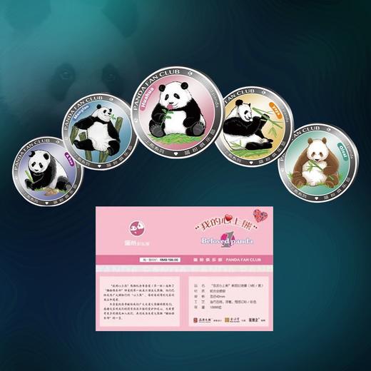 【特别发行】《我的心上熊》大熊猫纪念章套装·封装版 商品图1