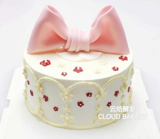 【蝴蝶结蛋糕】秀气粉色 商品图0