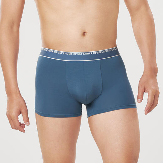 都市丽人都市锋尚简约基础60S木莱尔舒适人棉平角男士内裤新年本命年红品FK3CD8 商品图2