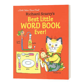 英文原版 Best Little Word Book Ever 斯凯瑞词汇书 儿童启蒙图画纸板书 睡前小故事 英文版 进口英语原版书籍