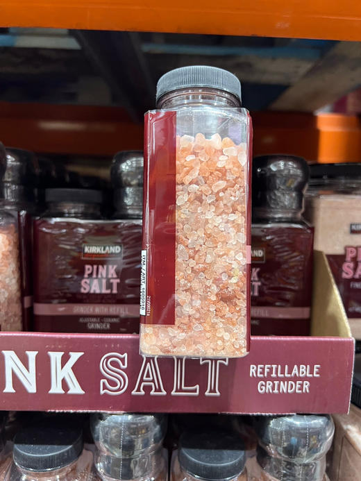 换新包装啦📣美国🇺🇸直邮特价168元/2瓶装  🉐🉐 Kirkland喜马拉雅粉盐，一瓶是替换装，总的有737g，一瓶自带研磨器 商品图2