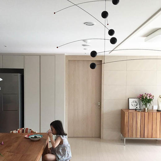 Flensted Mobiles future 北欧创意木质空中挂饰 商品图3