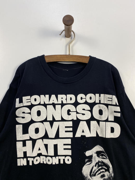LEONARD COHEN 李欧纳·柯恩 创作歌手 短袖T恤 _SST(L) 商品图0