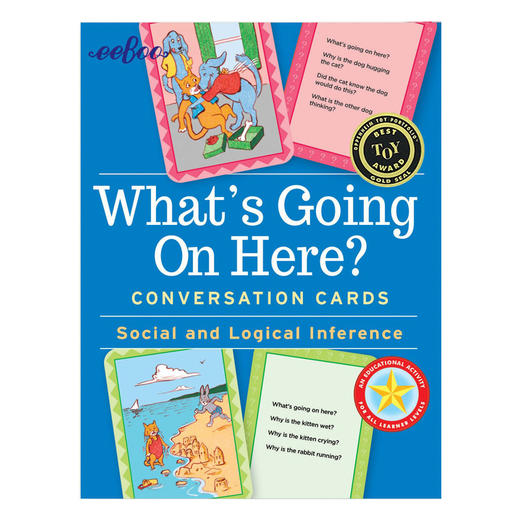 【7折专区】eeBoo你的情绪儿童益智桌游情商启蒙情绪语言表达力 商品图5