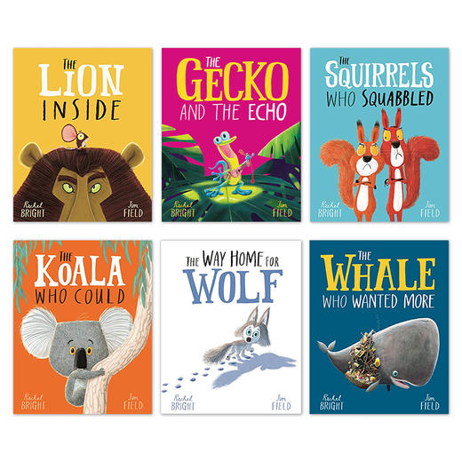 【赠原声音频】 Rachel Bright&Jim Field 我做得到系列 Lion Inside\/Koala Who Could等6册 儿童行为习惯养成 亲子情商社交绘本 商品图1