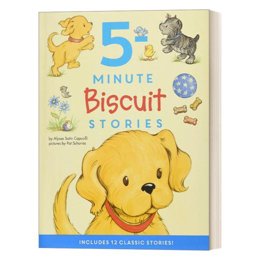 Collins柯林斯 英文原版 5-Minute Biscuit Stories  小饼干12个故事精装合集 英文版 进口英语原版书籍 商品图1