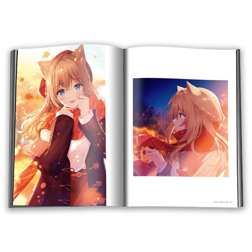 留声机：猫美画集《necomi画集》清透可爱！日本商业插画家笔下的美少女 商品图2