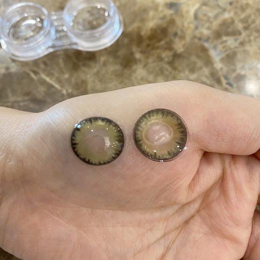 Moonen leen【青柠棕】年抛  白到发光滴牛油果大眼睛 商品图1