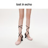 [断码]lost in echo设计师款方头交叉绑带芭蕾舞法式百搭时尚增高高跟鞋 商品缩略图2