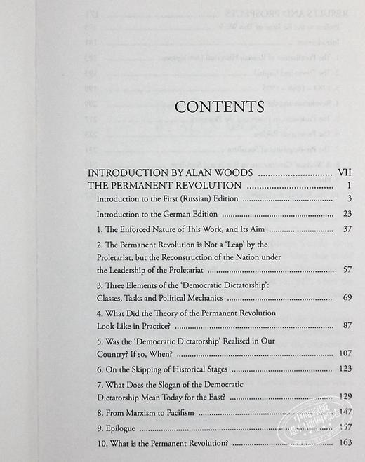 【中商原版】不断革命论 托洛茨基 The Permanent Revolution and Results and Prospects 英文原版 Leon Trotsky 商品图4