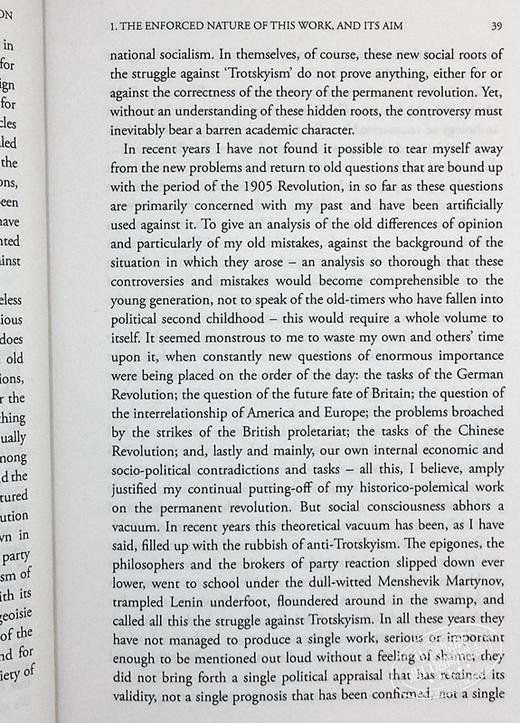【中商原版】不断革命论 托洛茨基 The Permanent Revolution and Results and Prospects 英文原版 Leon Trotsky 商品图5