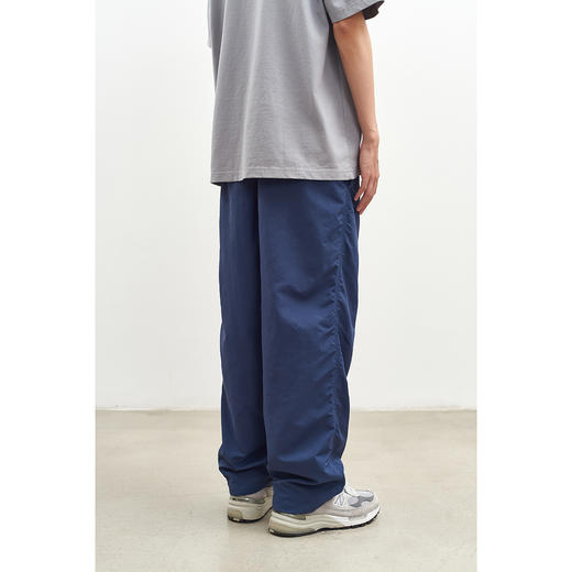 吃茶去chichaqu 宽松户外山系休闲抽绳直筒长裤 商品图5