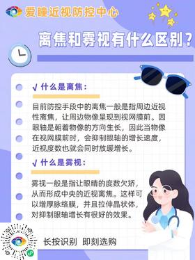 离焦和雾视有什么区别？（小贴士）