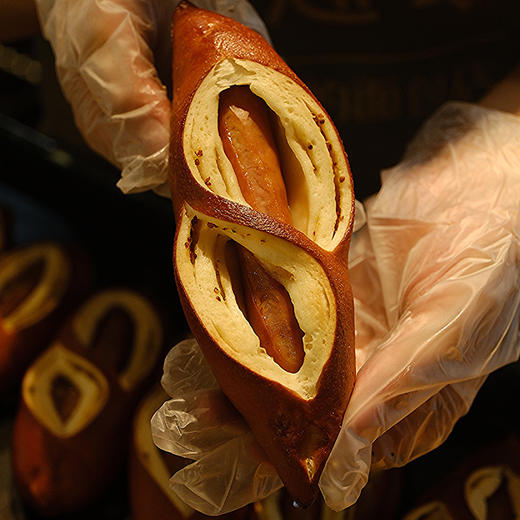 现烤面包—德式香肠碱水 商品图0