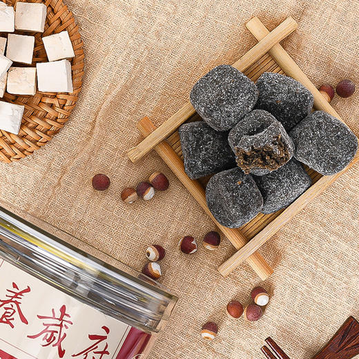 【第二罐半价！茯苓薏湿糕】远离湿态，一身轻松，口感细腻香醇，五谷滋养轻盈体态，营养丰富，口感鲜美，手工九味伏湿薏仁薏米赤小豆糕网红零食 商品图2