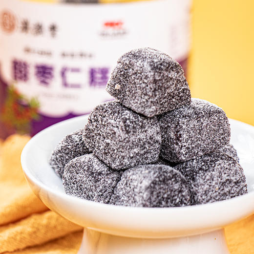 【买二送一！酸枣仁糕】软糯香甜，口感细腻香醇，好吃又健康，甜而不腻的味道，让人回味无穷，茯苓百合糕点红枣莲子枣仁糕罐装250克零食健康 商品图1