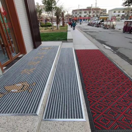 铝合金地垫嵌入式防尘垫除尘刮泥垫门口商用入户门家用平铺式定制 商品图9