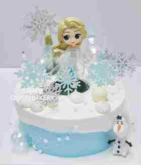 【冰雪奇缘主题】之爱莎公主新款