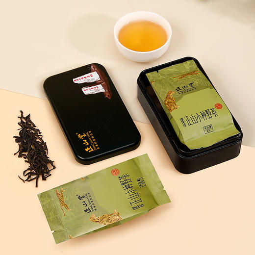 正山堂 野茶品鉴装 红茶小包装正山小种红茶特级野生红茶叶试泡装10g 商品图4