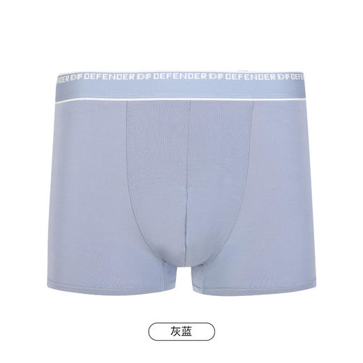 都市丽人都市锋尚简约基础60S木莱尔舒适人棉平角男士内裤新年本命年红品FK3CD8 商品图6