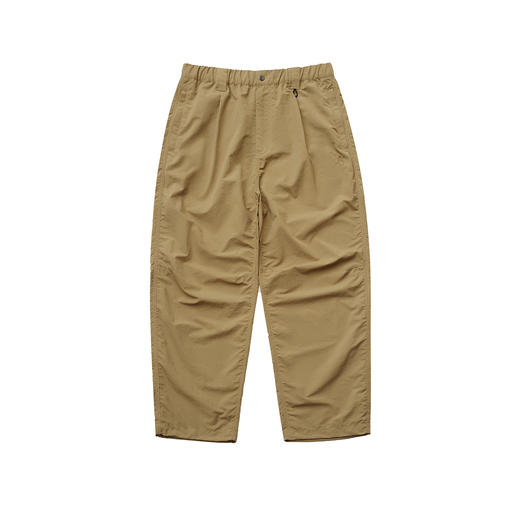 吃茶去chichaqu 宽松户外山系休闲抽绳直筒长裤 商品图1